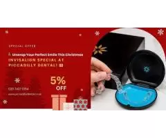 Unwrap Your Perfect Smile This Christmas: Invisalign Special at Piccadilly Dental!