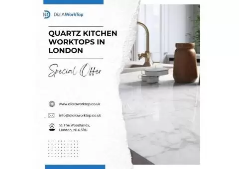 Quartz Kitchen Worktops in London | 020 8368 5555 | DialAWorkTop