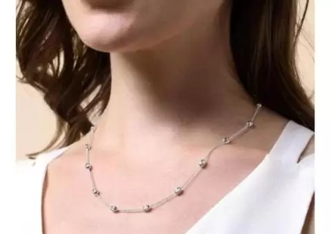 Ladies silver chain - 2/5