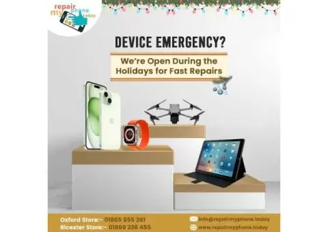 Cracked iPhone Screen? MacBook Issues? Let Us Help You Start the New Year Right