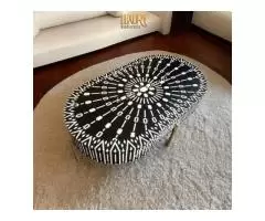 Upgrade Your Living Space with Bone Inlay Coffee Tables