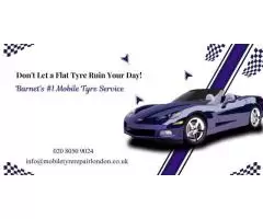 Don't Let a Flat Tyre Ruin Your Day! Barnet's #1 Mobile Tyre Service.