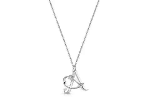 Elegant Lab Made Diamond Necklace