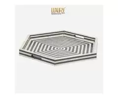 Enhance Your Serving Style with Bone Inlay Tray