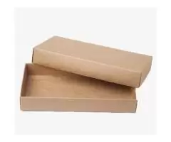 Kraft Paper Brown Box with Lid
