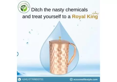 High-Quality Copper Jugs for Healthier, Naturally Purified Water - 2/2