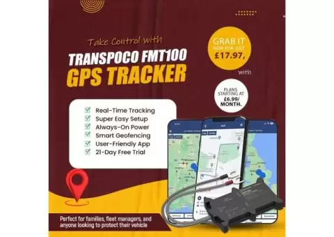 Keep Your Car Protected 24/7 with Simple and Easy-to-Use GPS Tracker Device