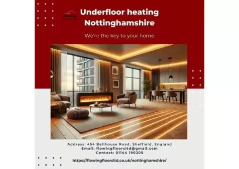 Expert Underfloor heating Nottinghamshire by FlowingFloorsLtd
