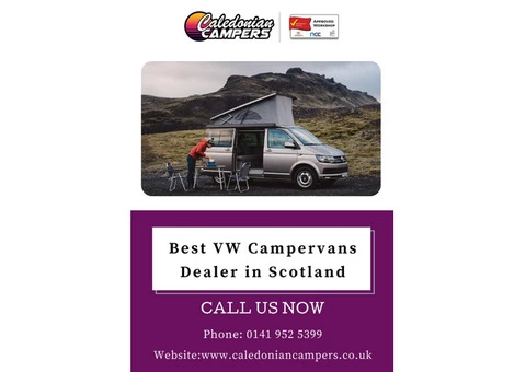 Best VW Campervans Dealers in Glasgow, Scotland, UK - Caledonian Campers