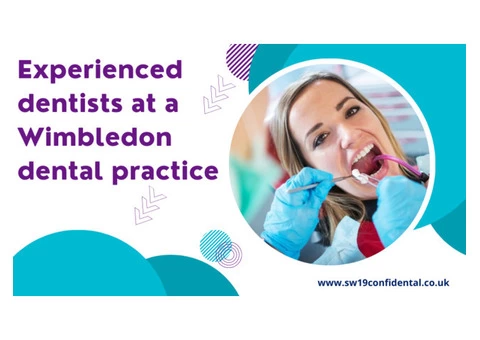 Experienced dentists at a Wimbledon dental practice