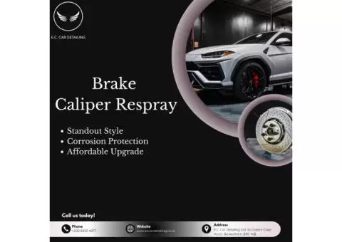 Give Your Car a Fresh Look with Caliper Respray!