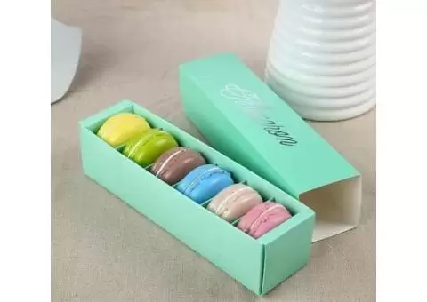 Drawer Style Paper Box For Macarons