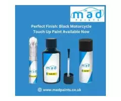 Perfect Finish: Black Motorcycle Touch Up Paint Available Now