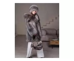 Fox fur coat