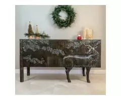 Antique Charm: Buffet Sideboards with Handcarved Features