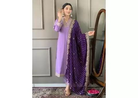 Explore Vibrant Shades of Purple Salwar Suits - 6/6