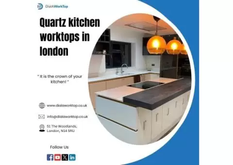 Quartz Worktops in London | +44 020 83685555 | DialAWorkTop