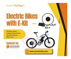 Upgrade Your Ride with Cyclotricity Rear Wheel Electric Bike Conversion Kit