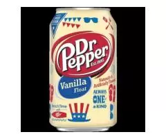 Dr Pepper Vanilla Float Flavour USA Cans 355ml
