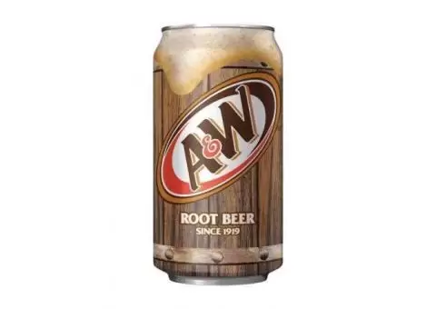 A&W Root Beer Flavour USA Cans 355ml