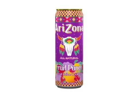 AriZona Fruit Punch Fruit Juice Cocktail Cans 650ml