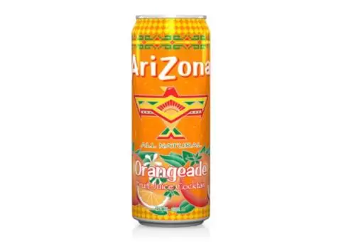 AriZona Orangeade Fruit Juice Cocktail Cans