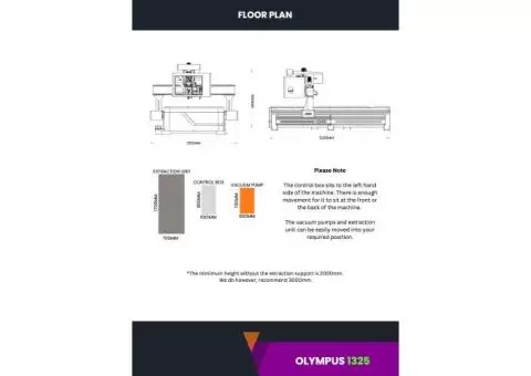 Olympus 1325 CNC Router - Heavy Duty Industrial CNC Machine - 5/10