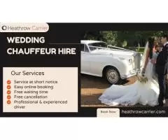 Premium Wedding Chauffeur London for a Memorable Day: HeathrowCarrier
