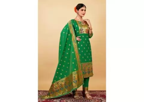 Explore Premium Indian Churidar Suits Online - 3/5