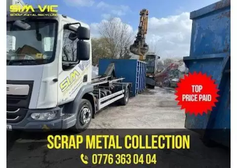 Top Prices Paid for Scrap Metal Collection