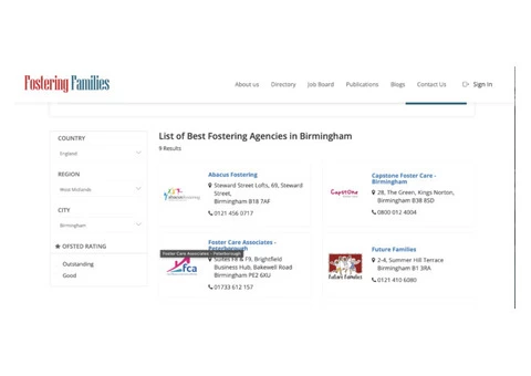 Best fostering agency in Birmingham