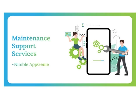 Maintenance Support Services- Nimble Appgenie