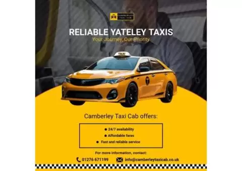 Camberley Taxi Cab - 6/12