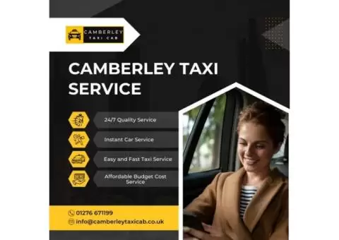 Camberley Taxi Cab - 8/12