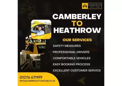 Camberley Taxi Cab - 10/12
