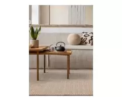 Global Cream Mosaic Rug by Asiatic Carpets