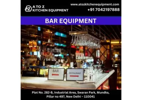 Your One-Stop Destination for Quality Bar Equipment