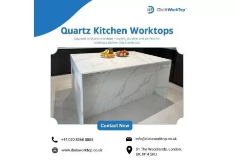 Quartz Kitchen Worktops | +44 0208 368 5555 | DialAWorkTop