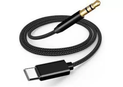 USB-C to 3.5mm Audio Cable- 1.2M