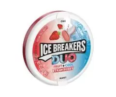 Ice Breakers DUO Strawberry Mints Bulk Supplier in Preston, Uk