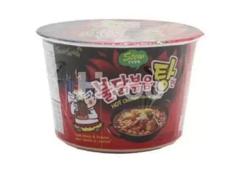 Taste the Fiery Heat of Buldak Noodles A Korean Classic!