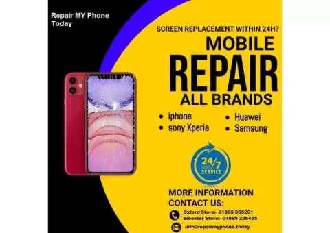 iPhone Screen Repair Oxford