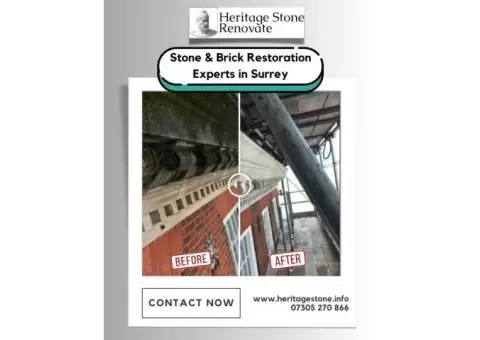 Stone & Brick Restoration Experts in Surrey – Heritage Stone Renovate