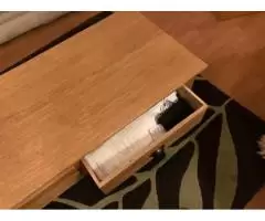 Coffee table with drawers (decent condition)