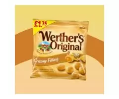 Werther’s Original Creamy Filling Bulk Supplier in Preston, Uk