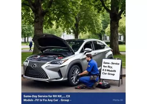 Expert Lexus Mobile Hybrid Mechanic in London | Same-Day Service for RX, NX, ES, and GS Models