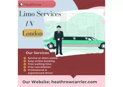Premium Limousine Services in London with Heathrow Carrier