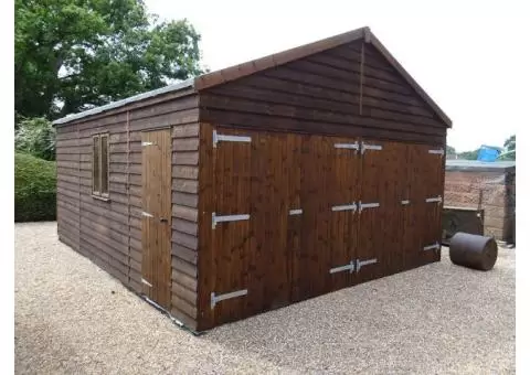 Expertly Crafted Timber Garages for Sussex Homes