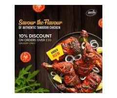 Savor the Flavors of Tandoori Chicken – Now with 10% Off!