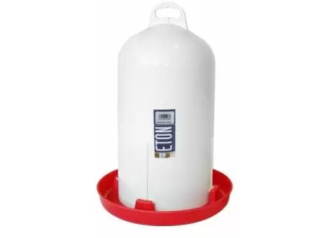 Galvanised, Plastic, and Cottage Drinkers: Perfect for Poultry